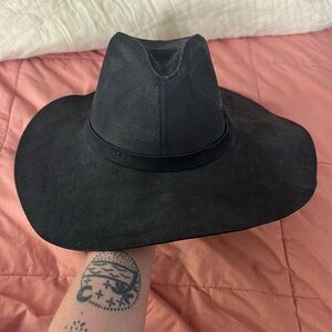 Janessa Leone Leather Hat